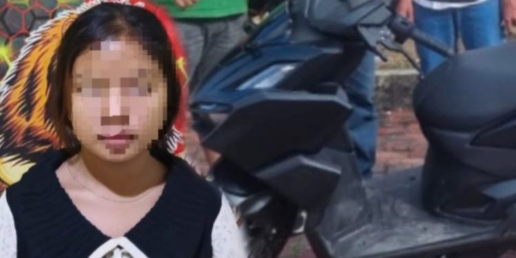 ABG Ini Nekat Bawa Lari Motor Kenalannya, Padahal Baru Kenal Lewat Facebook