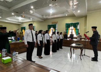 Lantik 58 Pejabat Fungsional, Pj Bupati Minta ASN Lebih Inovatif
