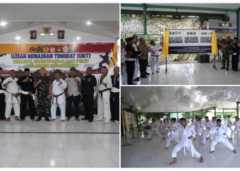 Resmikan Dojo Karate, Dojang Taekwondo dan Komisariat Silat, Danpuslatpur Ingin Prajurit Handal Dalam Bela Diri