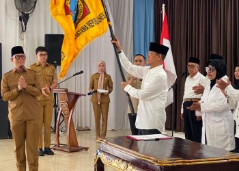 Bupati OKU Kukuhkan Kepengurusan Wredatama