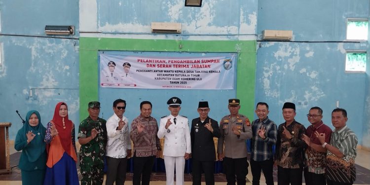 Sah !!! Dasril PAW Kepala Desa Tanjung Kemala