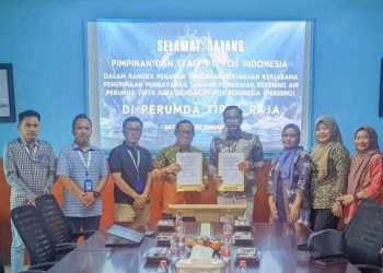 Pelangan PDAM Tirta Raja Kini Bisa Bayar Tagihan Melalui Kantor Pos