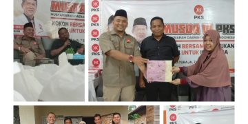 Sukseskan Program K2P2, PKS OKU Bagikan Bingkisan Ramadhan